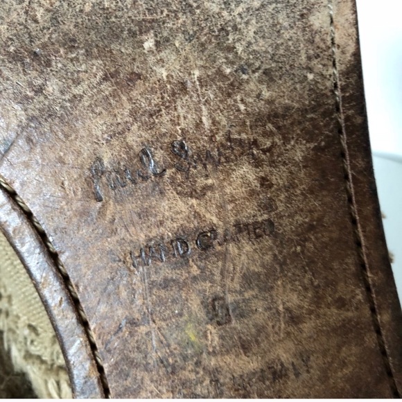 Paul Smith Distressed Corduroy Wingtip Oxfords - Picture 8 of 8